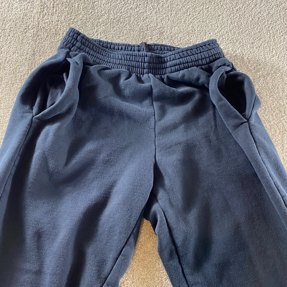 Jordan Jogger‎ Pants Mens Medium Black Excellent Fleece Mixed Media